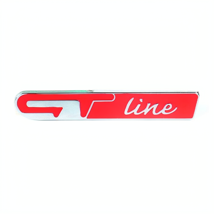  آرم GT Line قرمز نقره ای 
